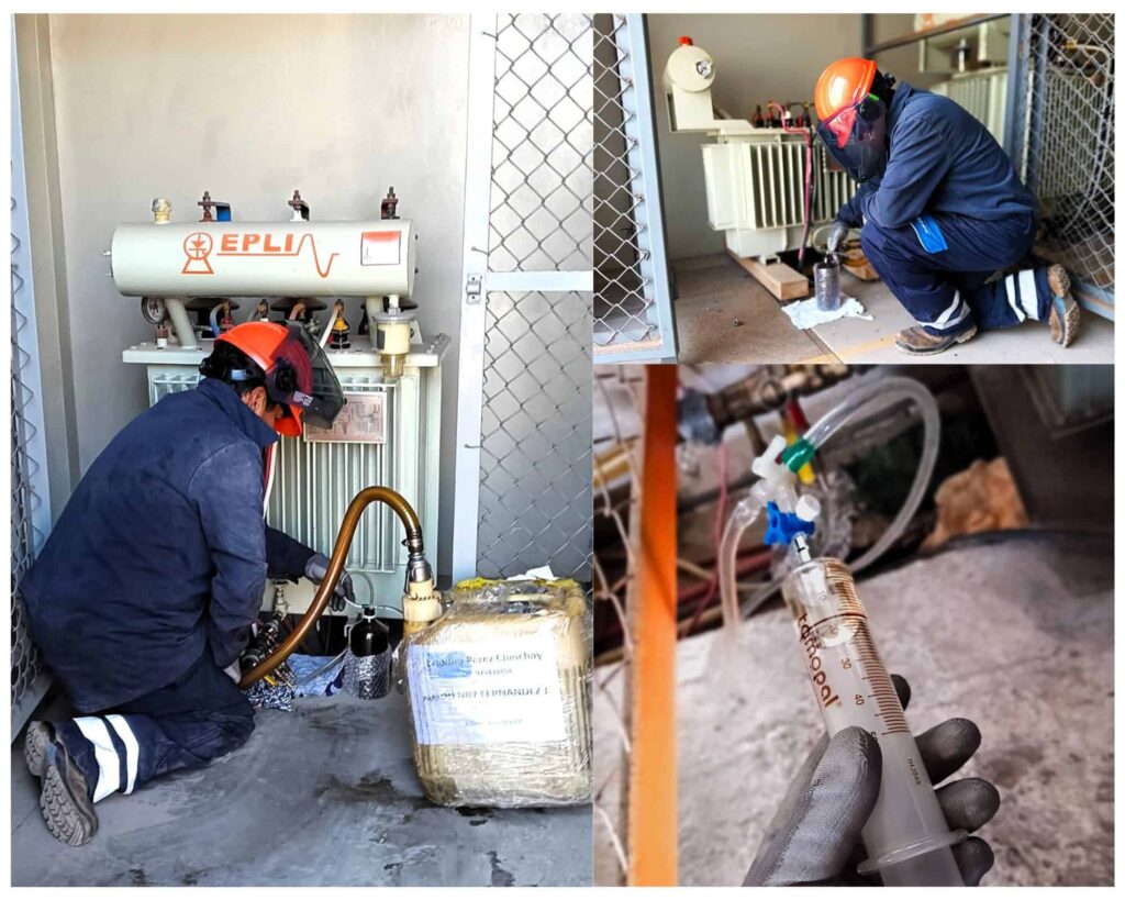 Tratamiento y regeneración de aceite dieléctrico