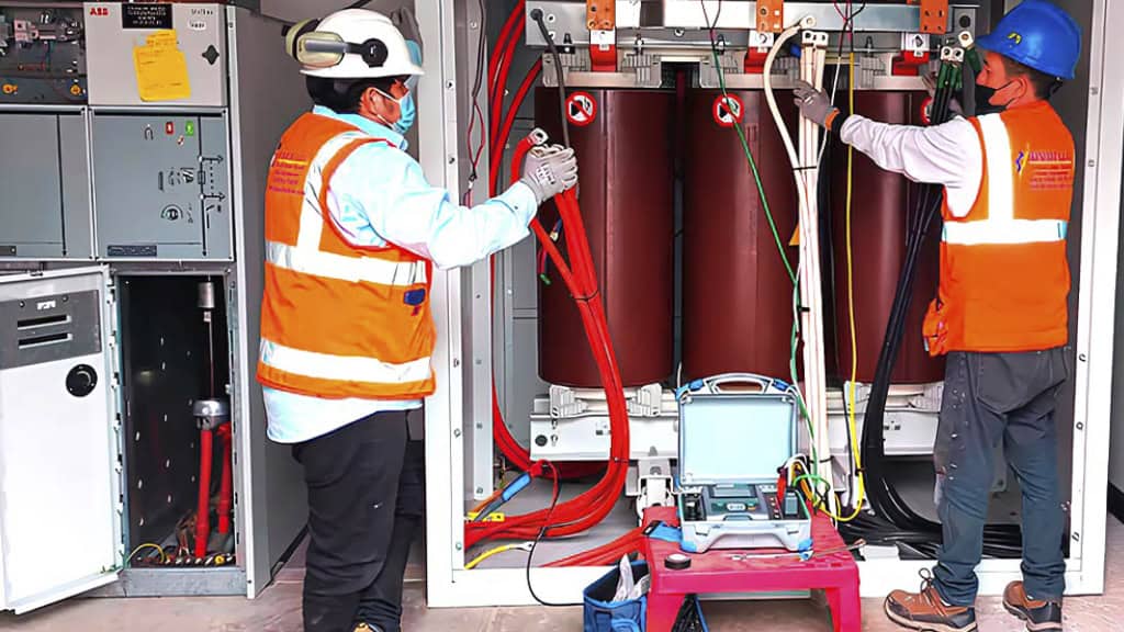 Mantenimiento de subestaciones electricas