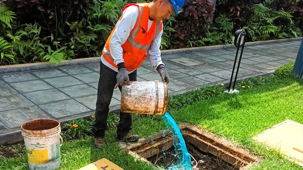 Implementación de pozo tierra