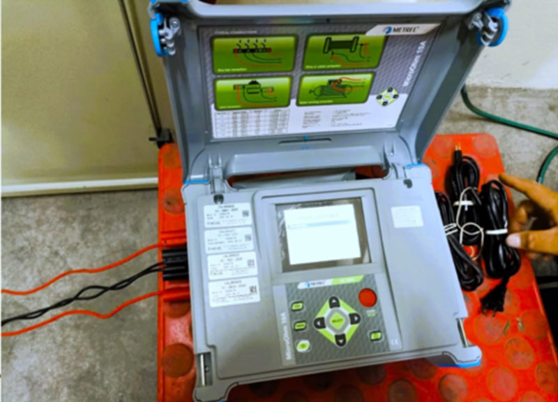 equipos para pruebas eléctricas de transformadores de potencia