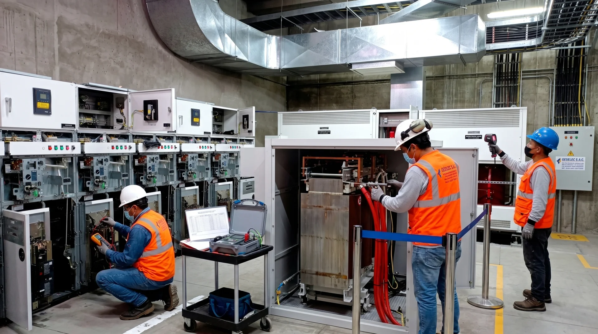 Mantenimiento de subestaciones eléctricas