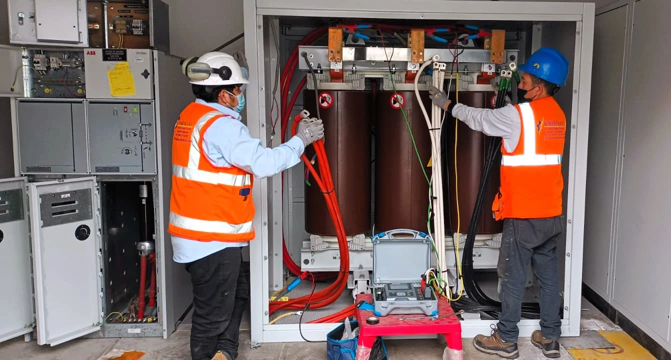 Mantenimiento de subestaciones eléctricas